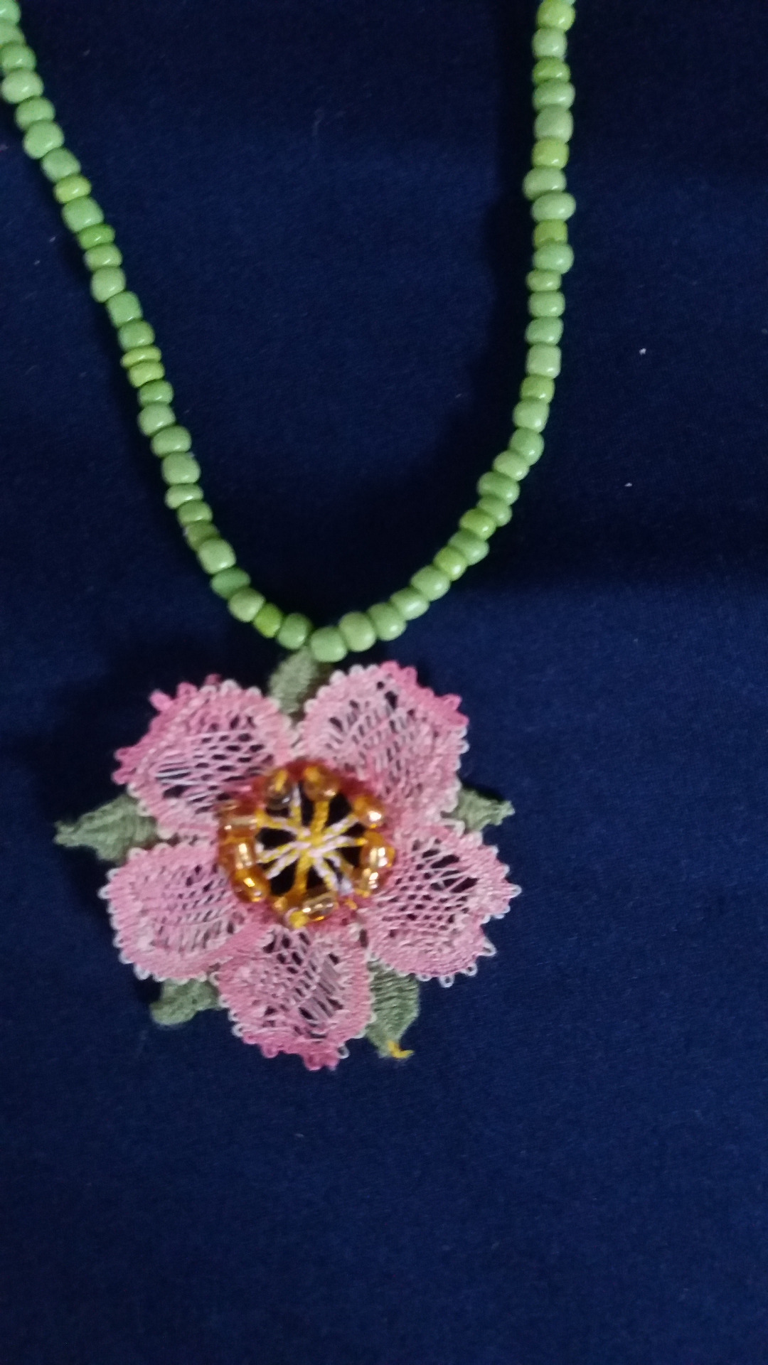 Collier fleur de cerisier